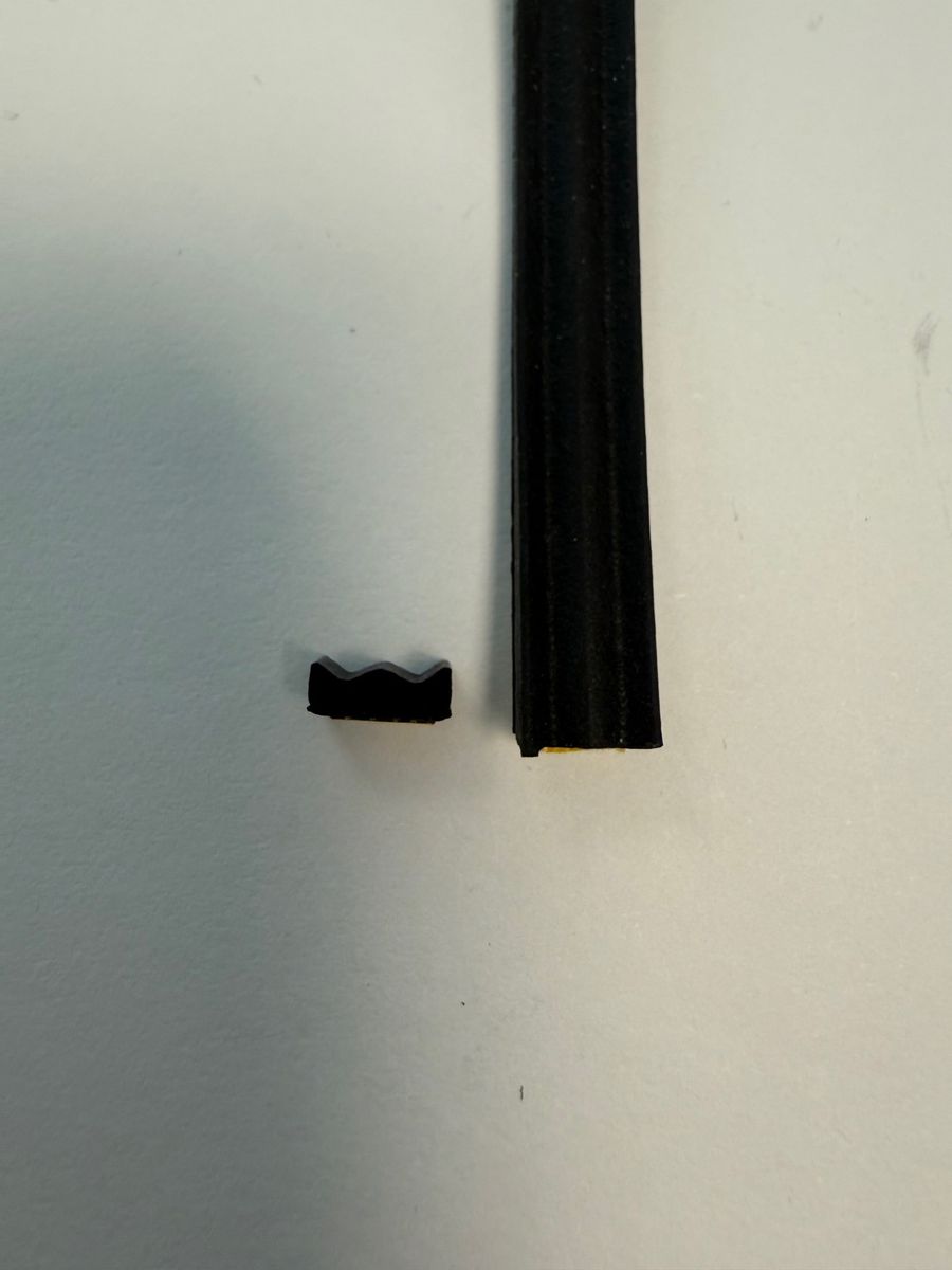 Sort Nordsjølist 8x3